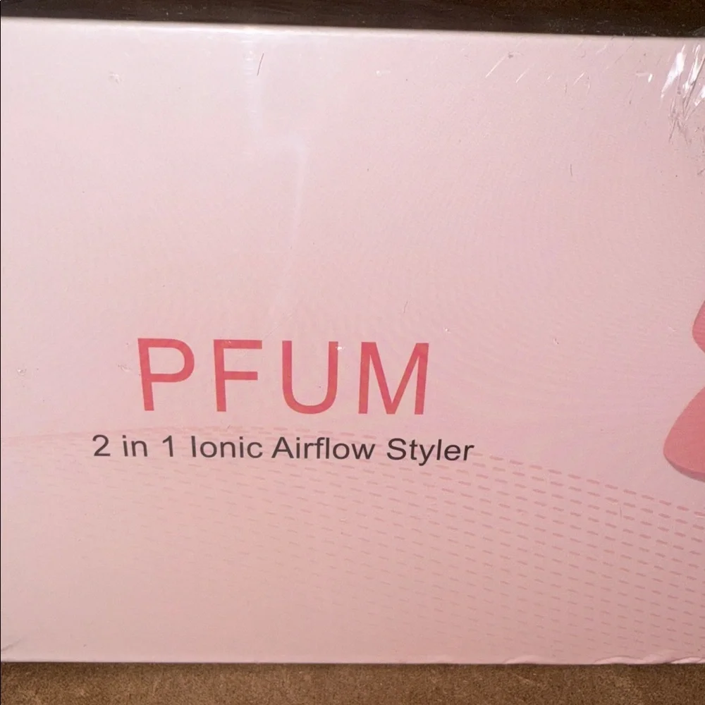 PFUM Pink 2 in 1 Ionic Airflow Styler